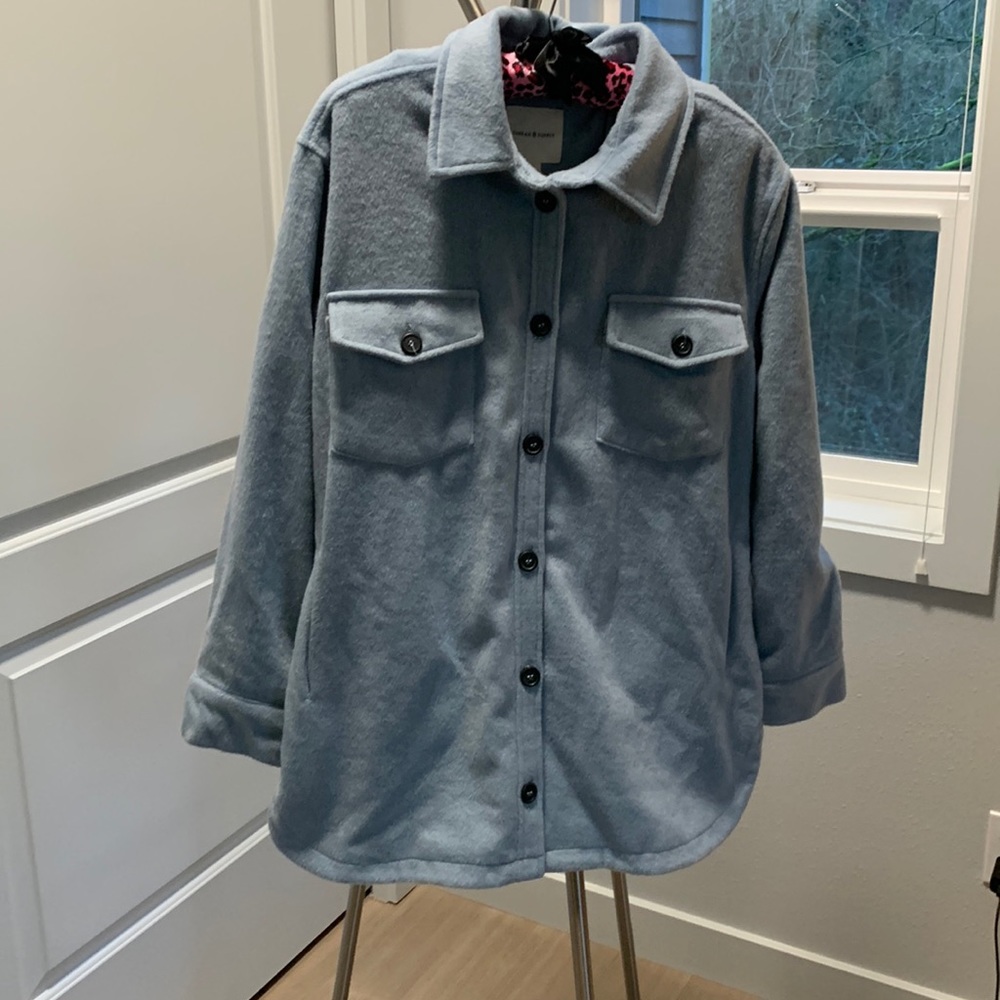Thread & Supply sky blue Large jacket NEW